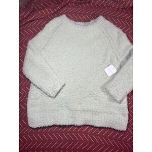 Altar'd State Fuzzy Mint Green Sweater Women's Small NWT